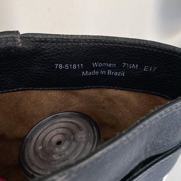 Johnson & Murphy leather knew high heeled boots - Picture 6 of 6